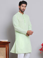 Floral Embroidered Kurtas ( INKOO 626Green )