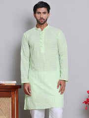 Floral Embroidered Kurtas ( INKOO 626Green )