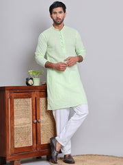 Floral Embroidered Kurtas ( INKOO 626Green )