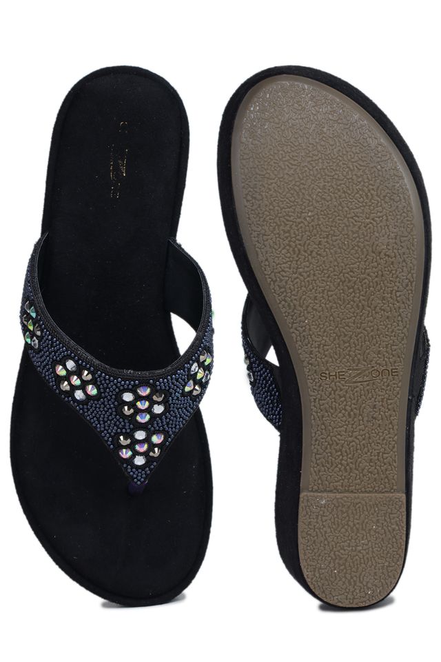 Fashion Open Back Sandal 2 inches Wedge Heels