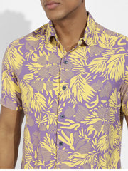 Contrast Foliage Shirt