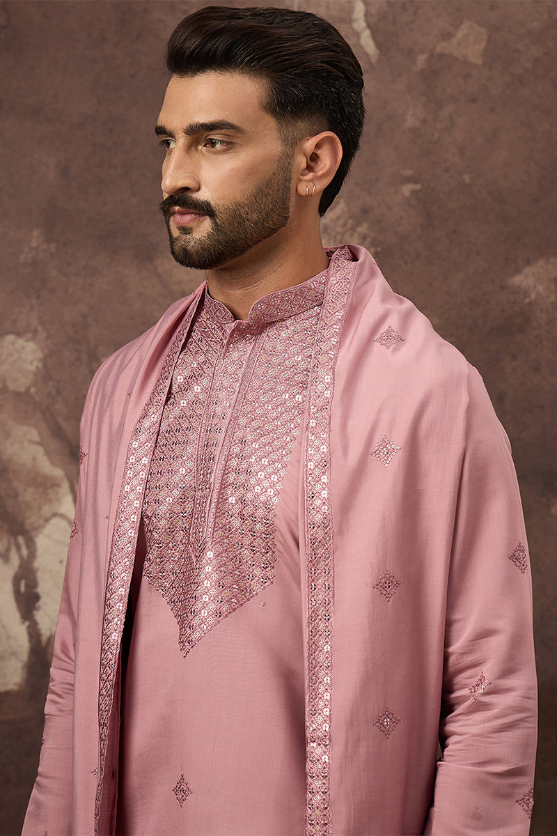 pink-silk-blend-solid-embroidered-straight-kurta-with-dupatta-mkud1003