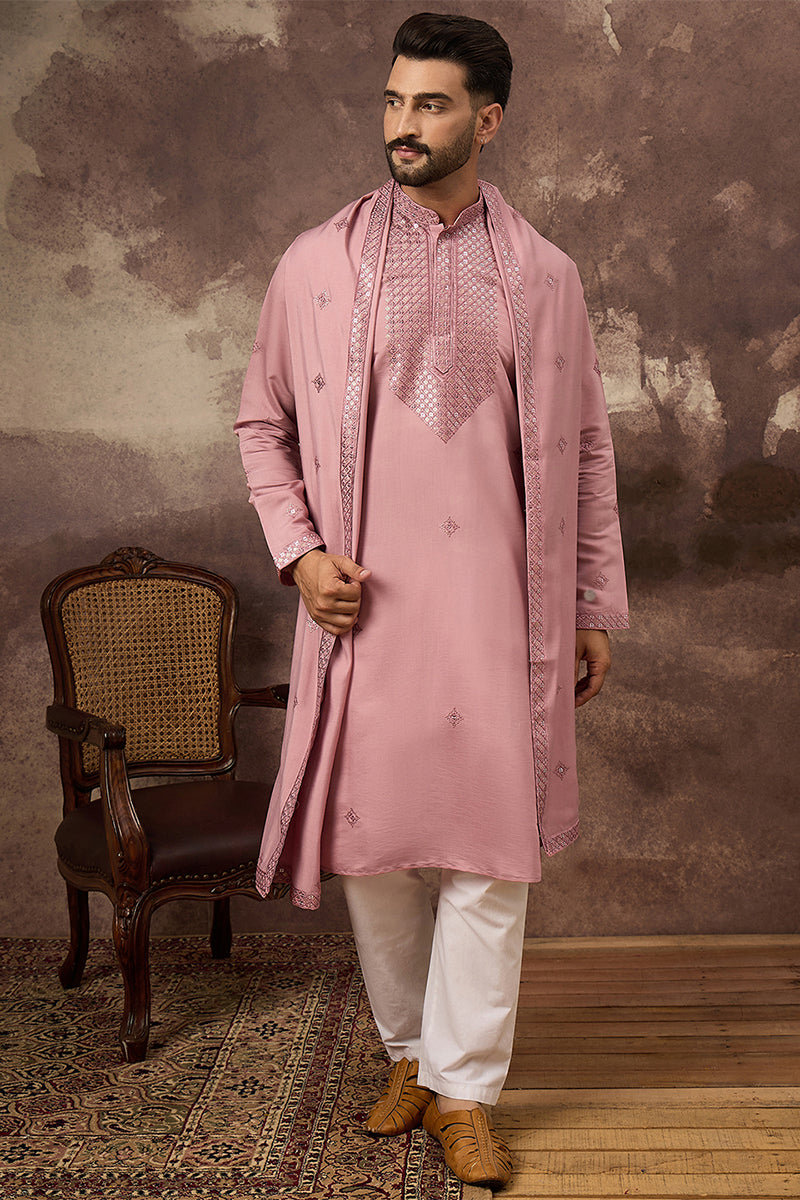 pink-silk-blend-solid-embroidered-straight-kurta-with-dupatta-mkud1003