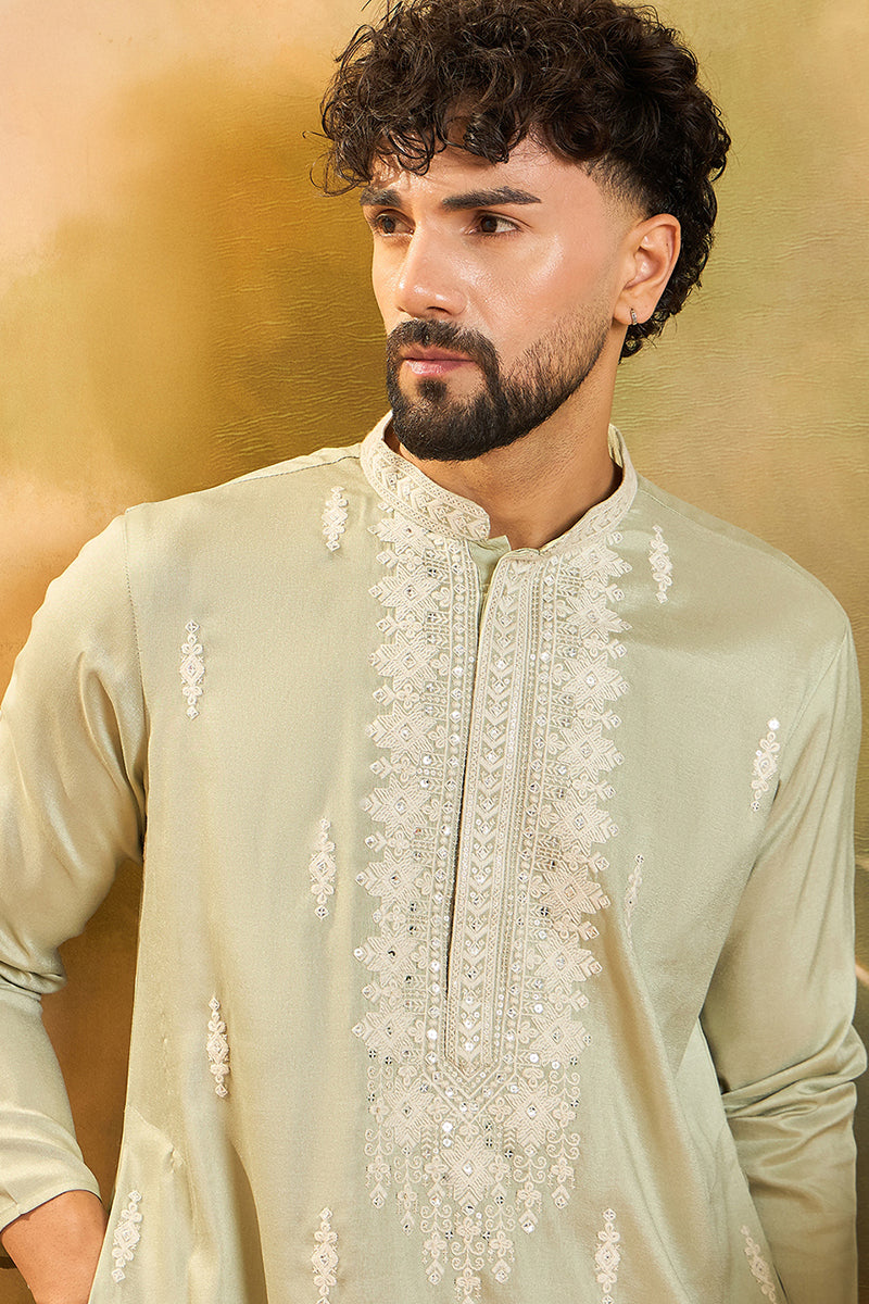 green-silk-blend-solid-embroidered-straight-kurta-with-trouser-mkset1492