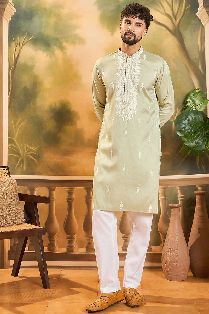green-silk-blend-solid-embroidered-straight-kurta-with-trouser-mkset1492