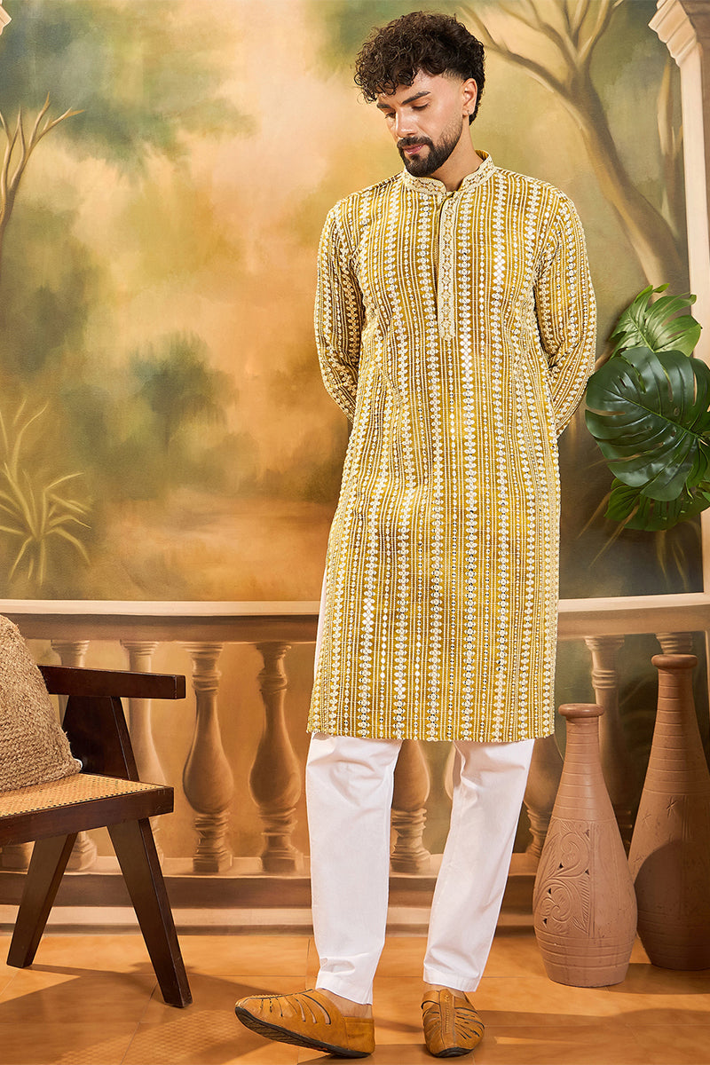 ethnic-bay-mustard-yellow-viscose-rayon-embroidered-straight-kurta-with-trousers-mkset1410