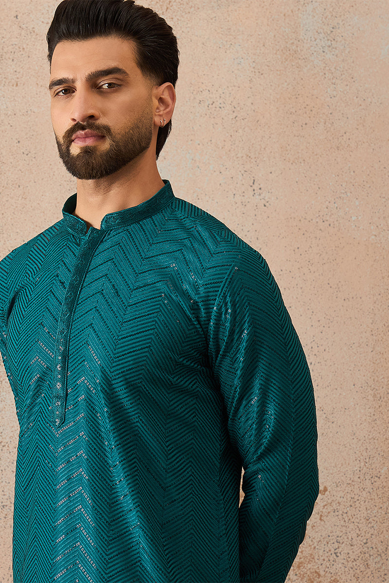 ethnic-bay-turquoise-blue-rayon-embroidered-straight-kurta-with-trousers-mkset2184