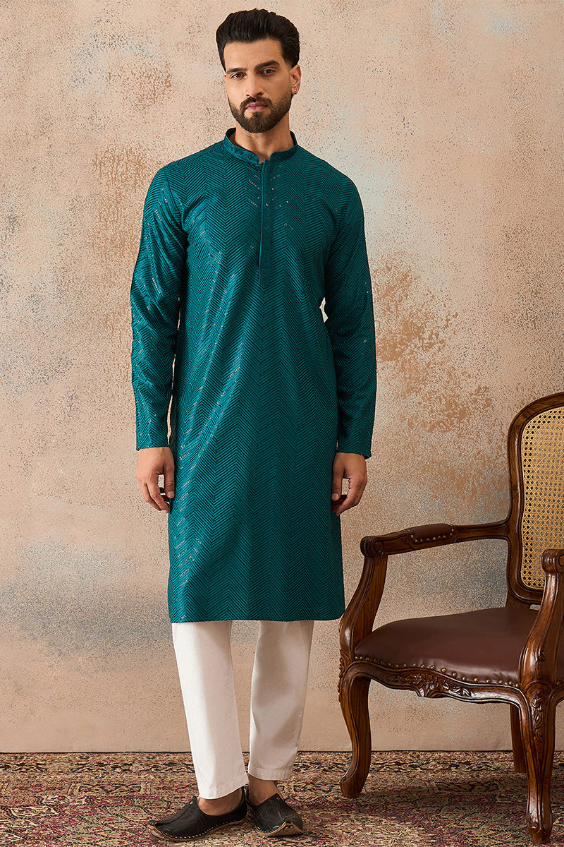 ethnic-bay-turquoise-blue-rayon-embroidered-straight-kurta-with-trousers-mkset2184