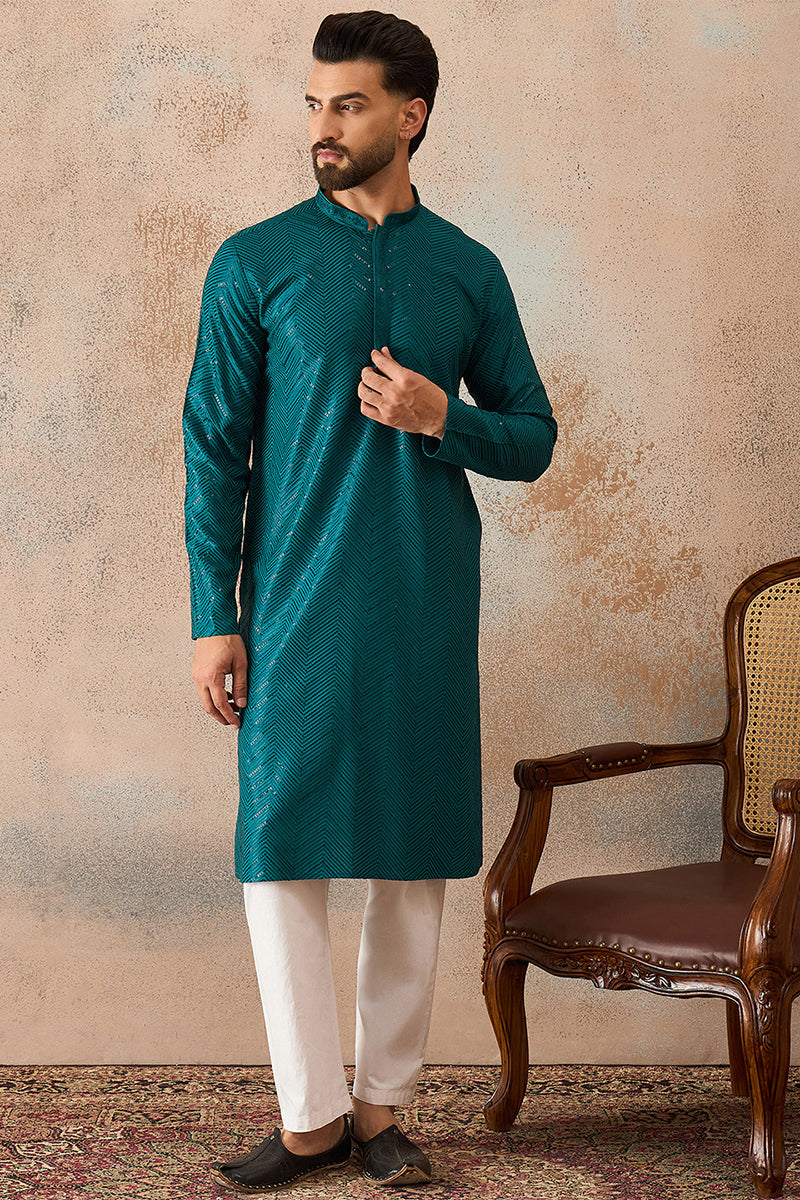 ethnic-bay-turquoise-blue-rayon-embroidered-straight-kurta-with-trousers-mkset2184