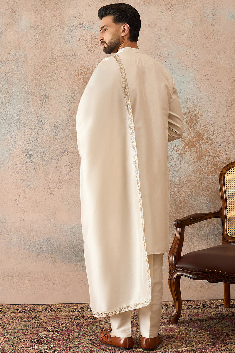 ethnic-bay-mens-off-white-silk-blend-solid-embroidered-kurta-with-dupatta-mkud1021