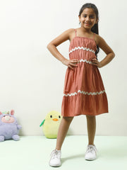 athena girl fit flare dress