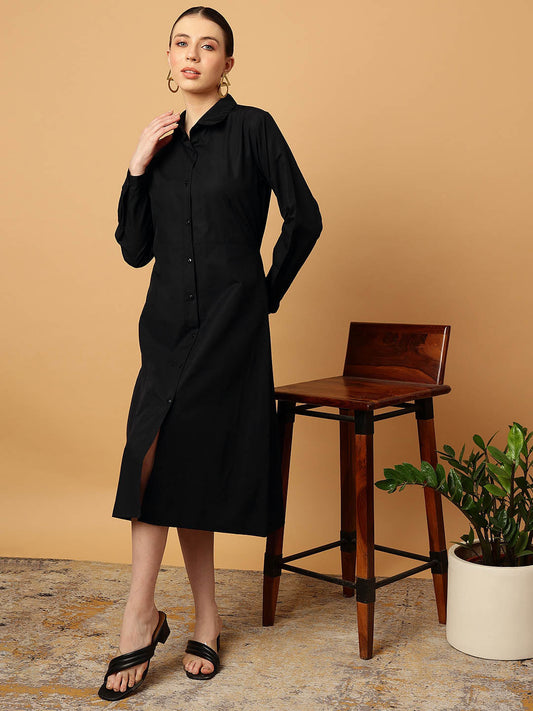 Front Open Dress