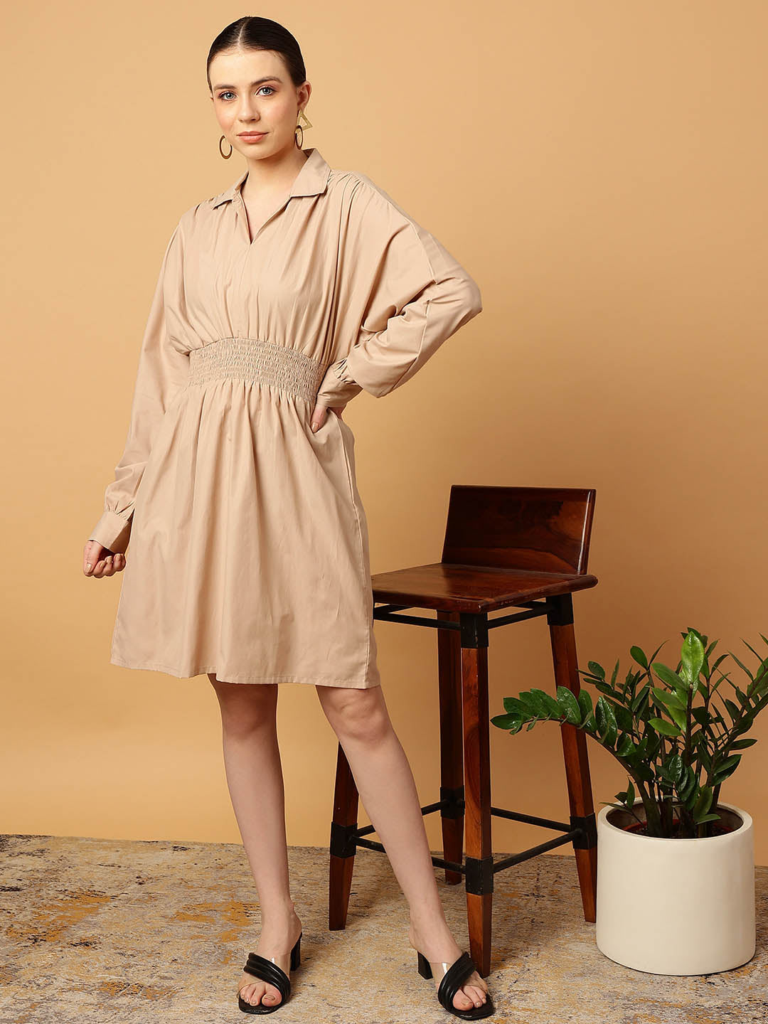 Smocked Waist Dress