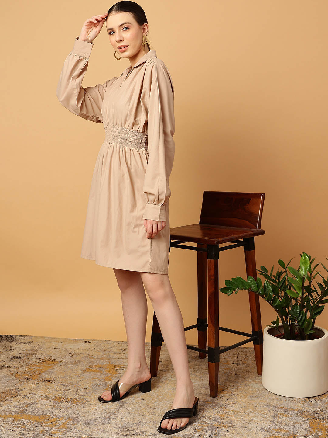 Smocked Waist Dress