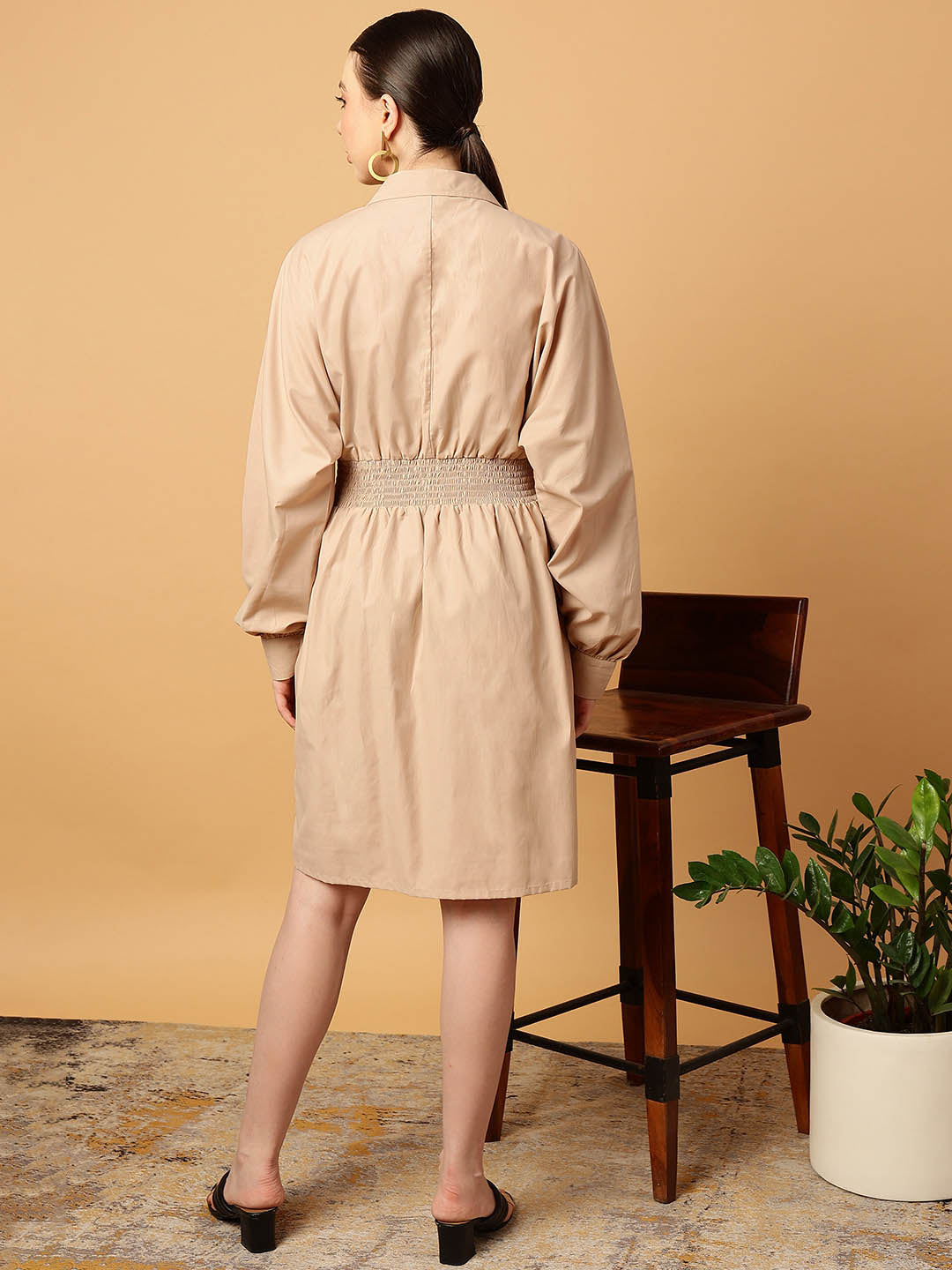 Smocked Waist Dress
