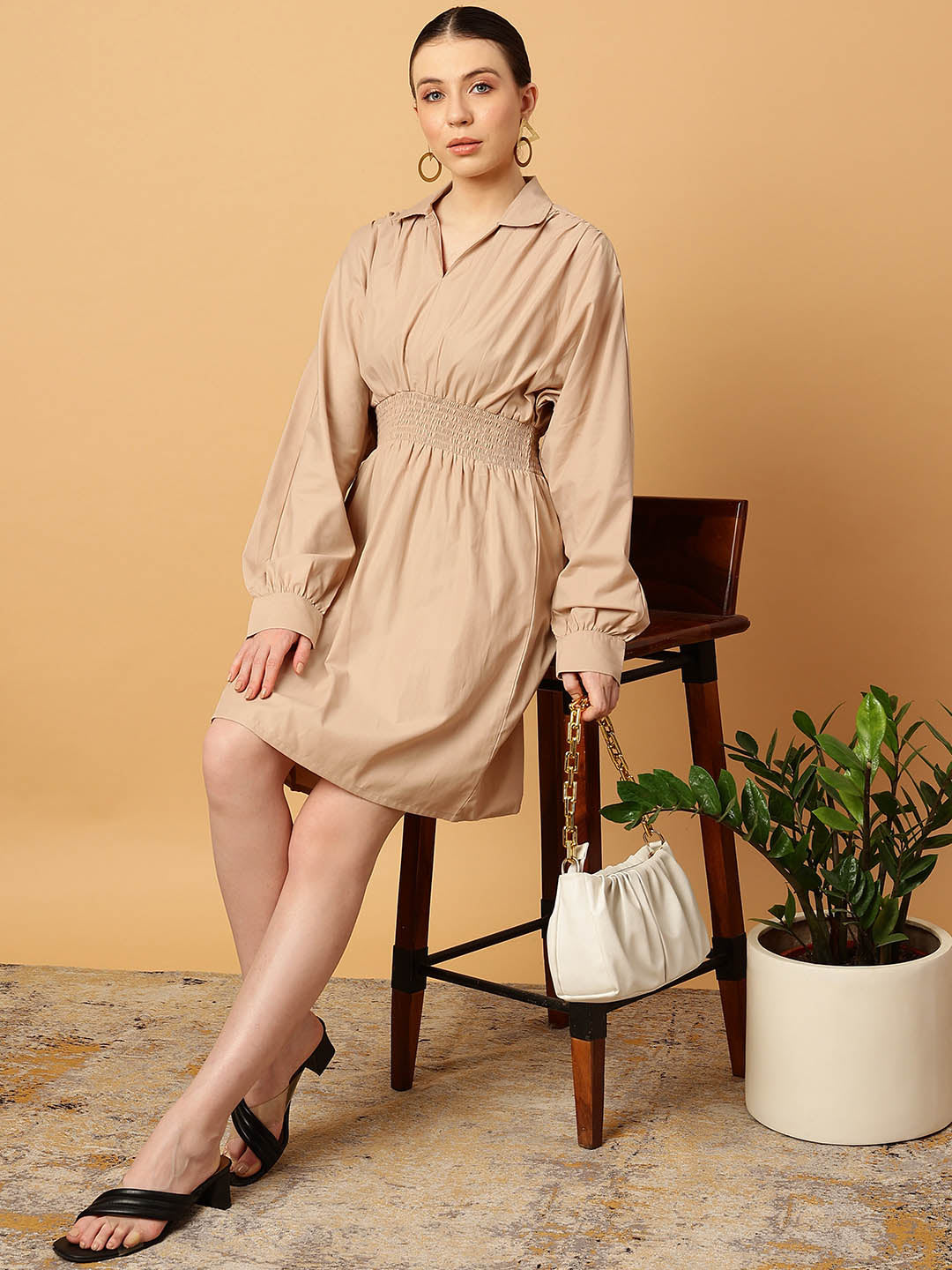 Smocked Waist Dress
