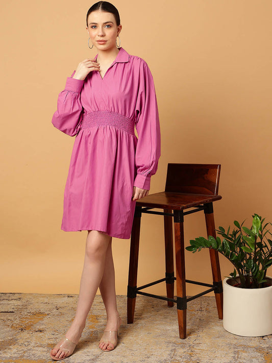 Smocked Waist Dress