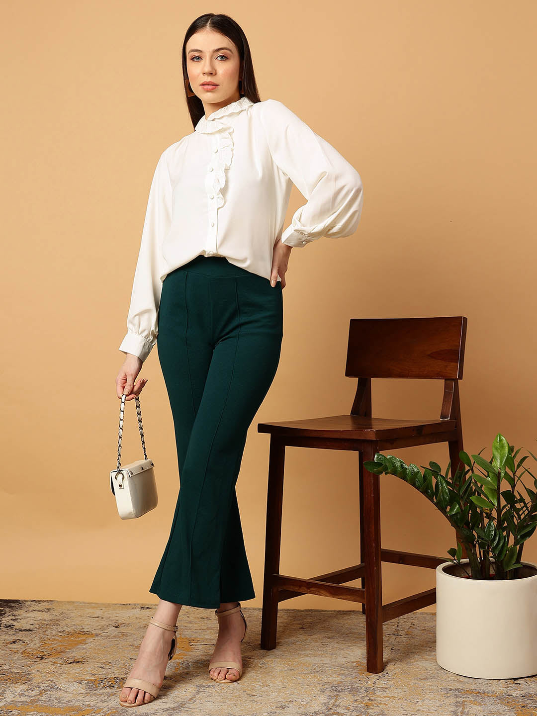 Schiflli Collar Shirt