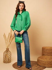 Schiflli Collar Shirt