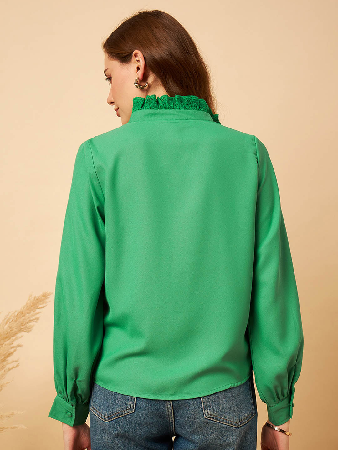 Schiflli Collar Shirt