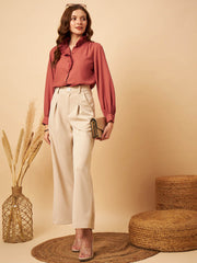 Schiflli Collar Shirt