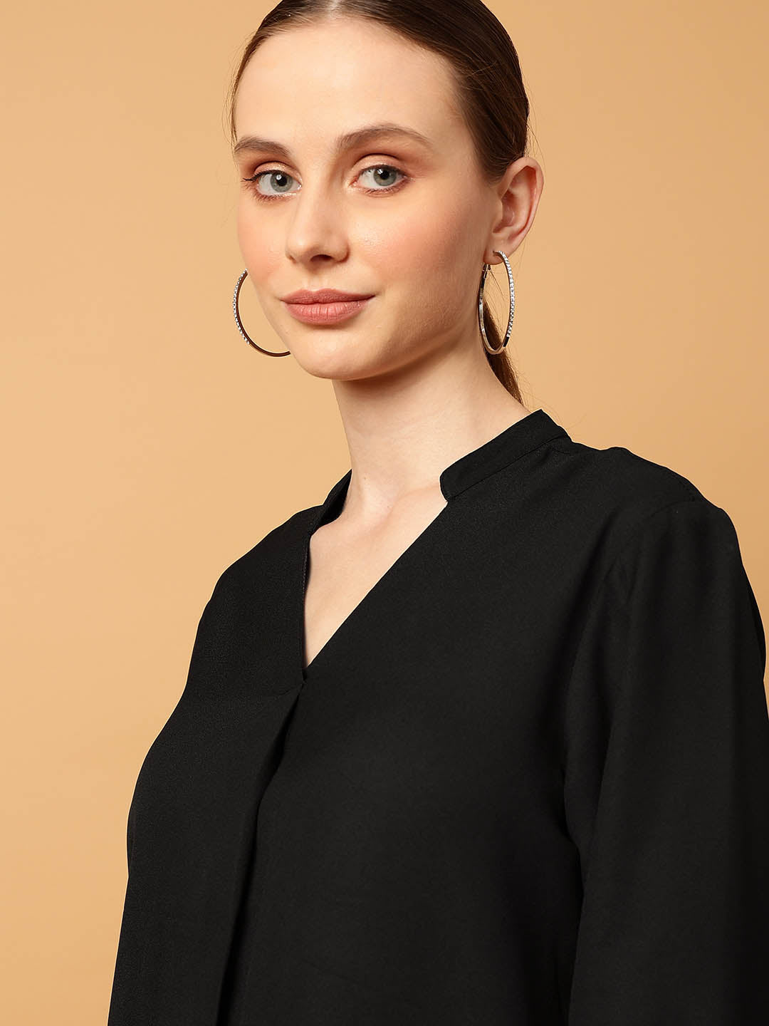 Mandarin Collar Top