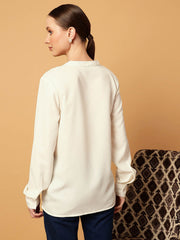 Mandarin Collar Top