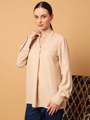 Mandarin Collar Top