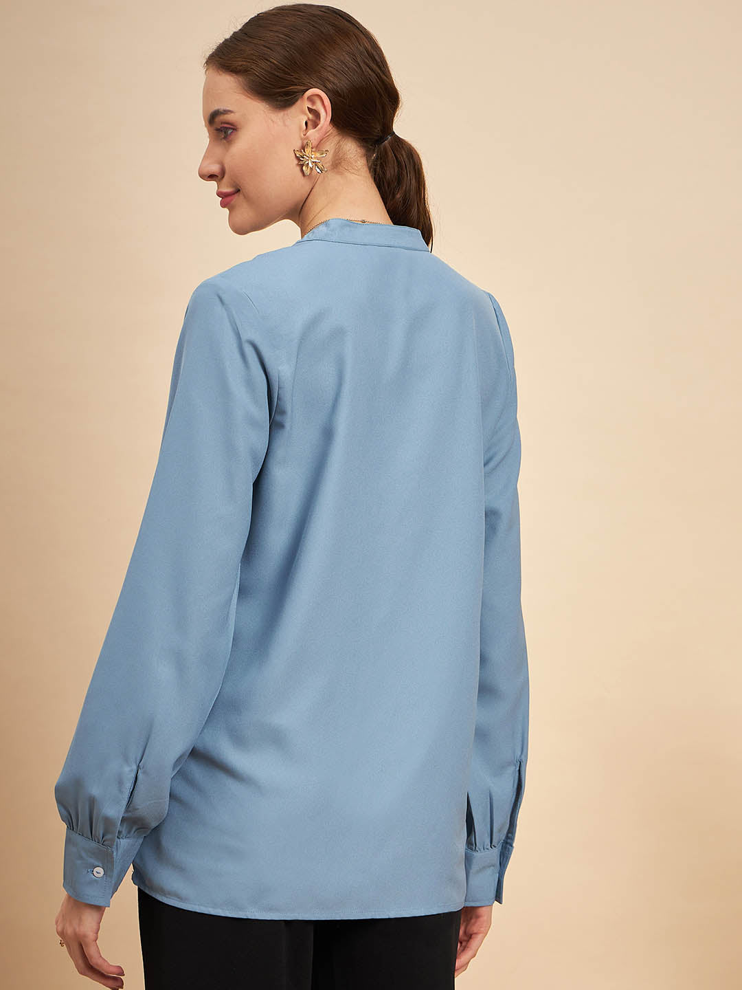 Mandarin Collar Top