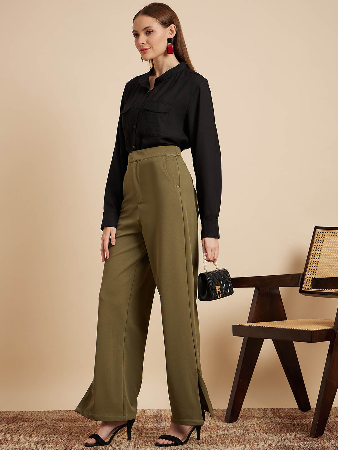 Tex Twill Slit Trouser