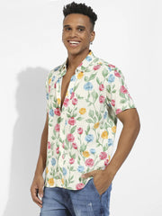 Rose Garden Print Shirt