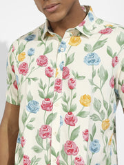 Rose Garden Print Shirt