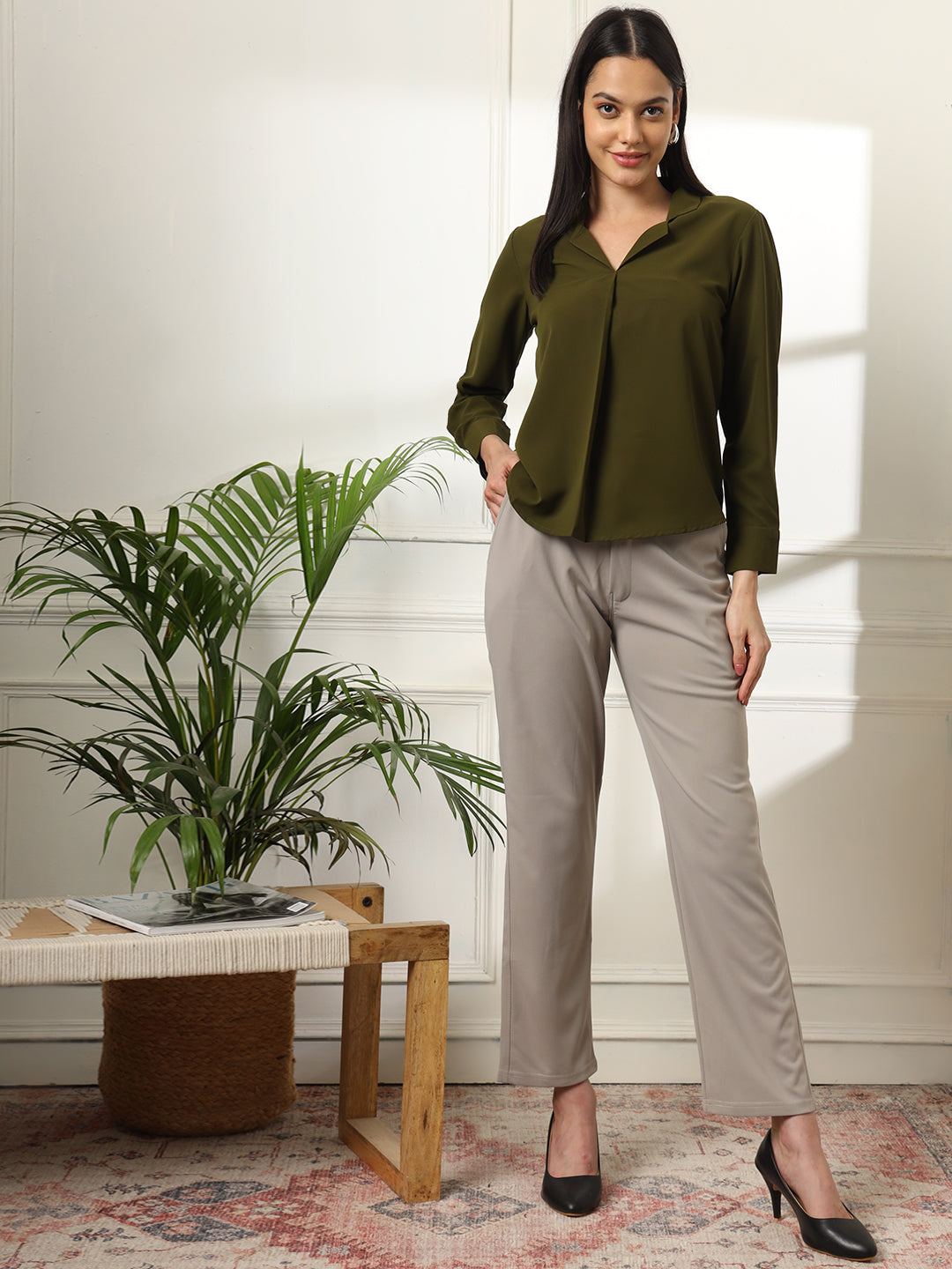 office wear formal top for women 1