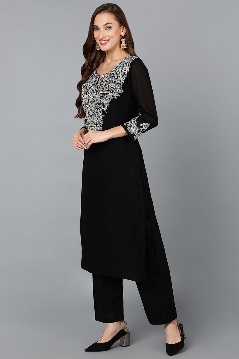 black-silk-blend-straight-kurta-pant-with-dupatta-pkskd1900