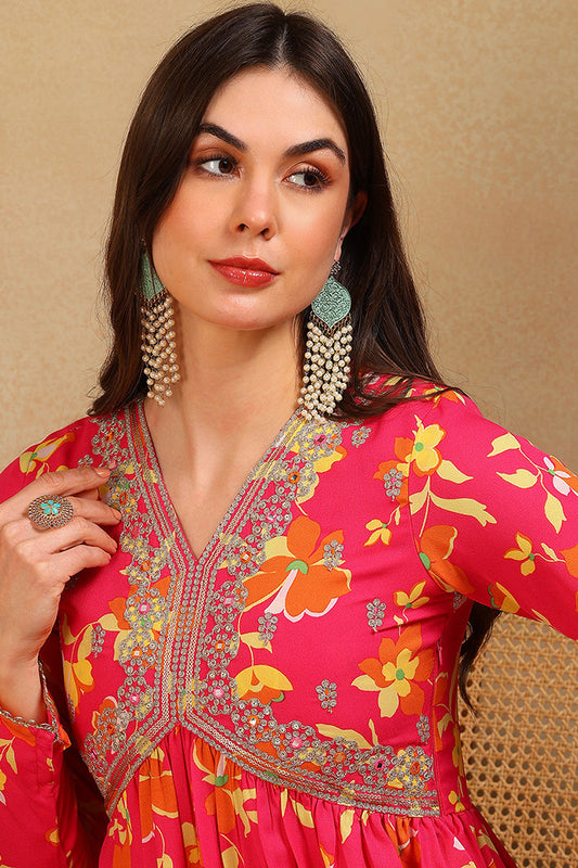pink-poly-georgette-floral-printed-flared-empire-suit-set-pkskd2194