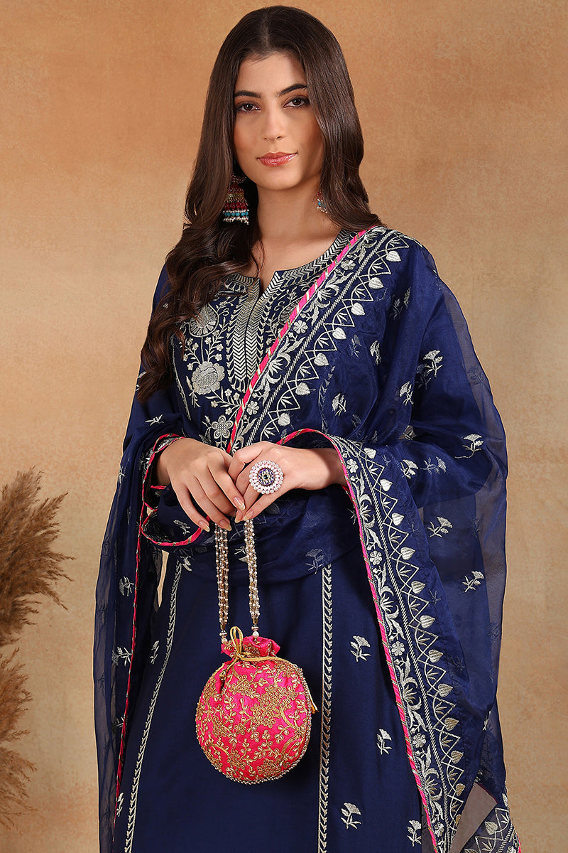 navy-blue-silk-blend-solid-yoke-design-straight-palazzo-suit-set-pkskd2486