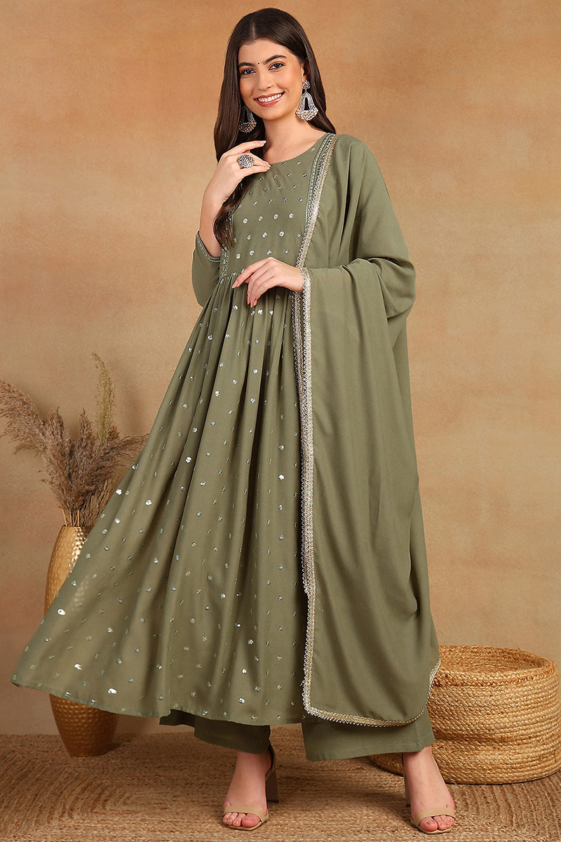 olive-green-georgette-solid-embroidered-straight-palazzo-bottom-suit-set-pkskd2521olv