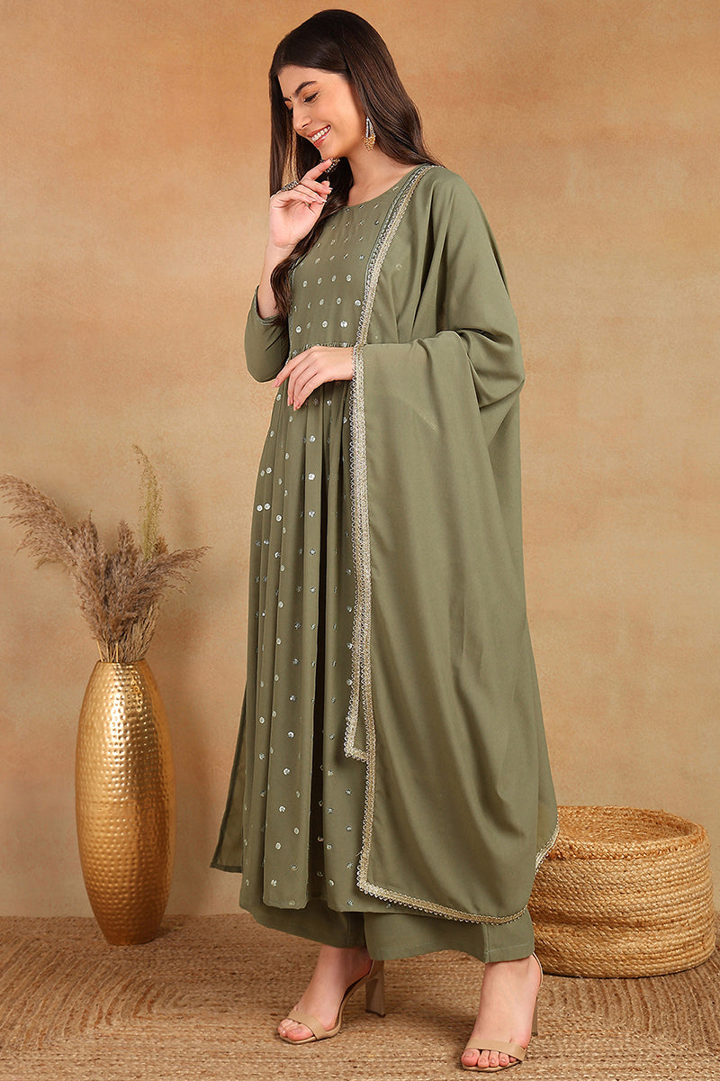 olive-green-georgette-solid-embroidered-straight-palazzo-bottom-suit-set-pkskd2521olv