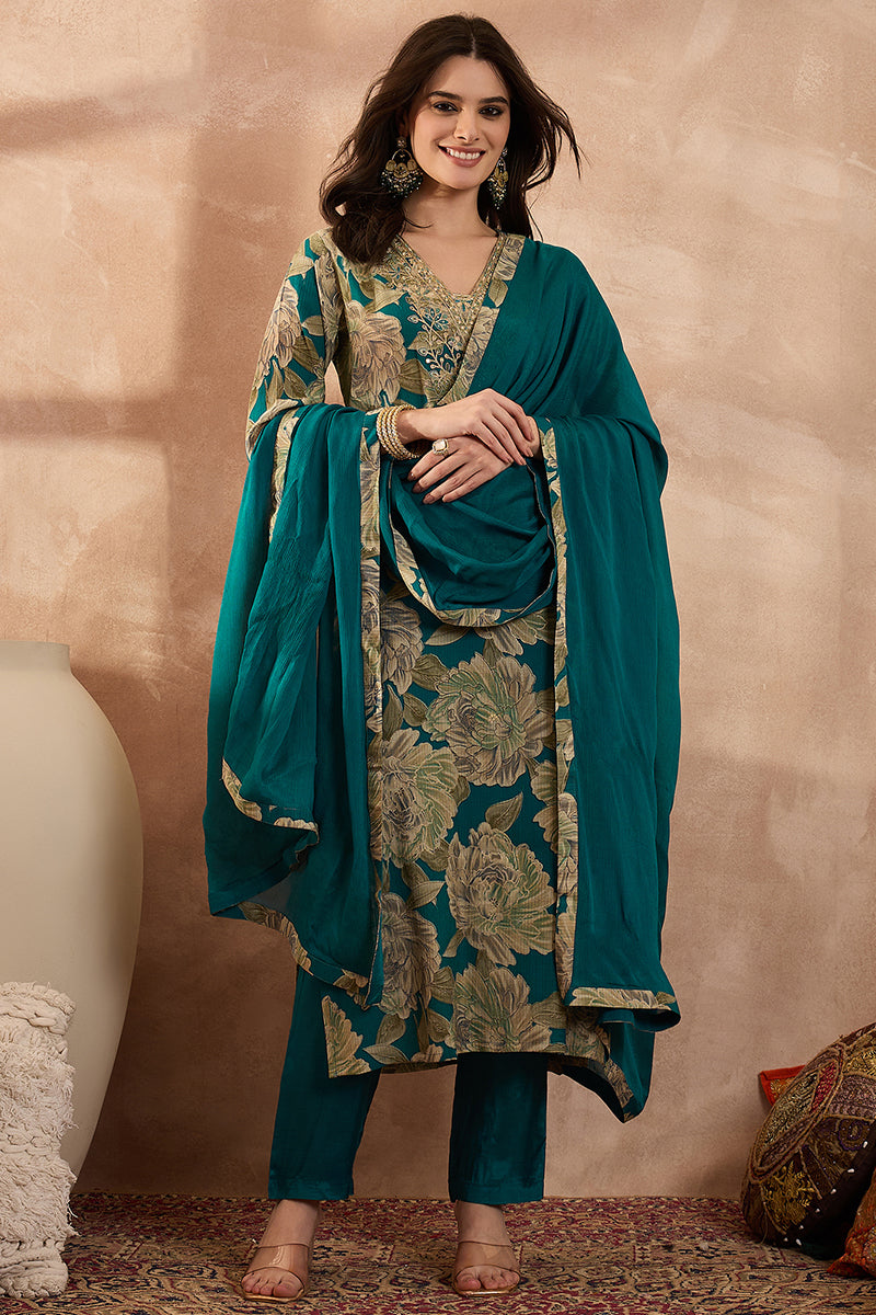 blue-silk-blend-floral-embroidered-straight-kurta-trousers-with-dupatta-pkskd3075