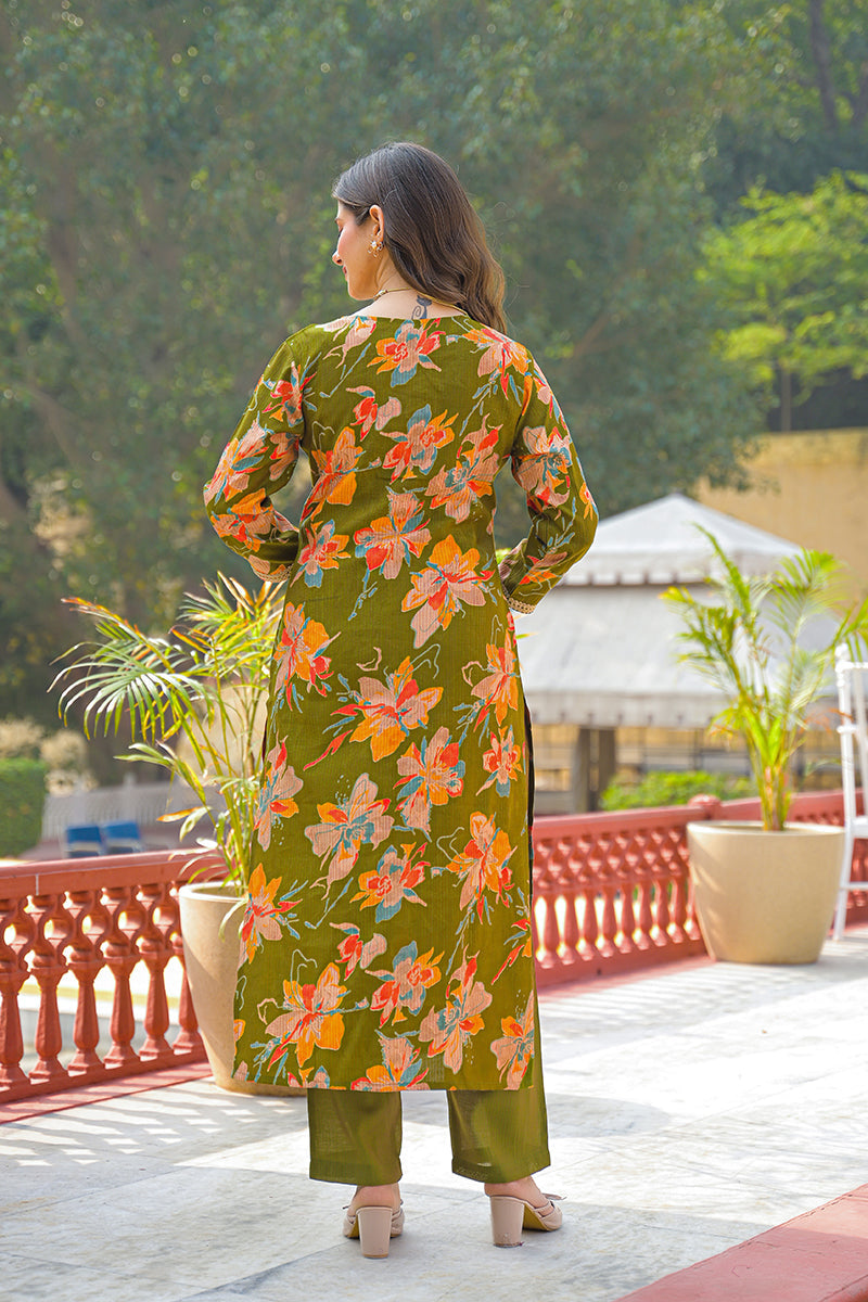 green-viscose-floral-printed-straight-kurta-trousers-with-dupatta-pkskd3154