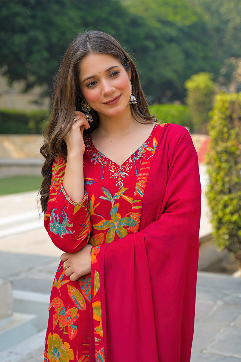 pink-viscose-rayon-floral-printed-straight-kurta-trousers-with-dupatta-pkskd3160