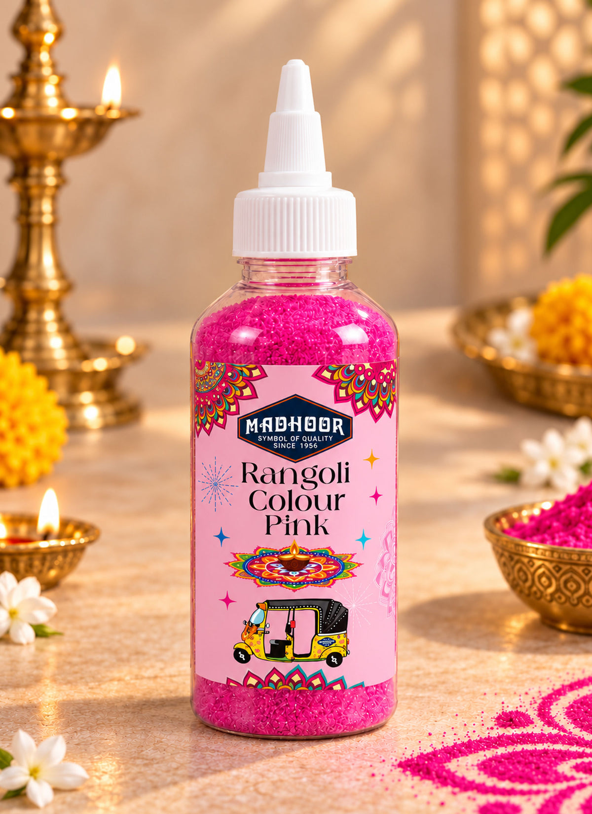 Rangoli Powder Pink 250gm 1 Piece