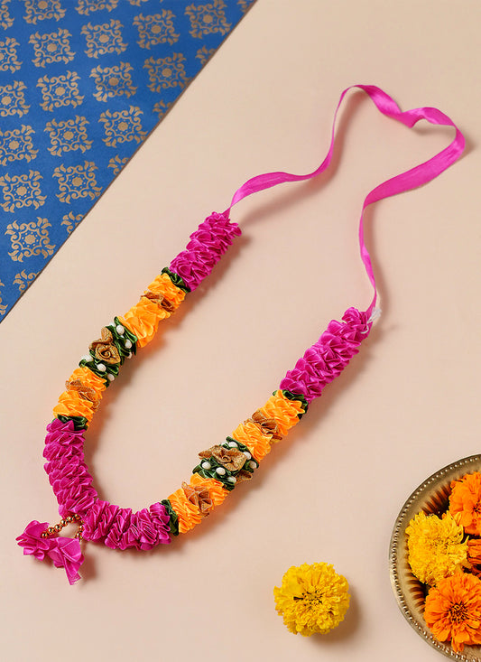 Har Satin Ribbon Rani Yellow 12 Inches 1 Piece