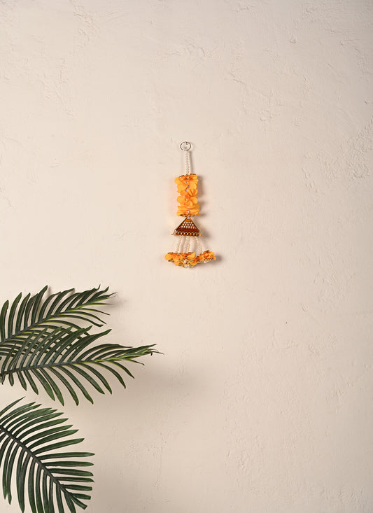 Jhumka Tassels Orange 1 Feet