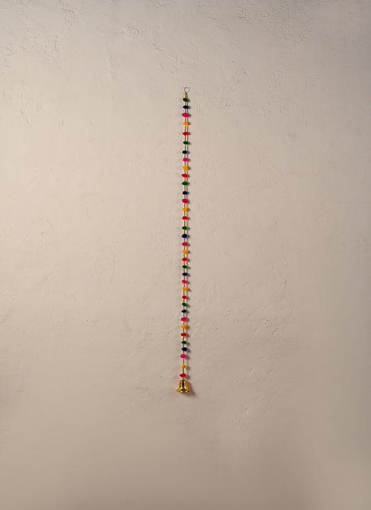 Latkan Pompom Bells Multicolor 1pc 4 Feet