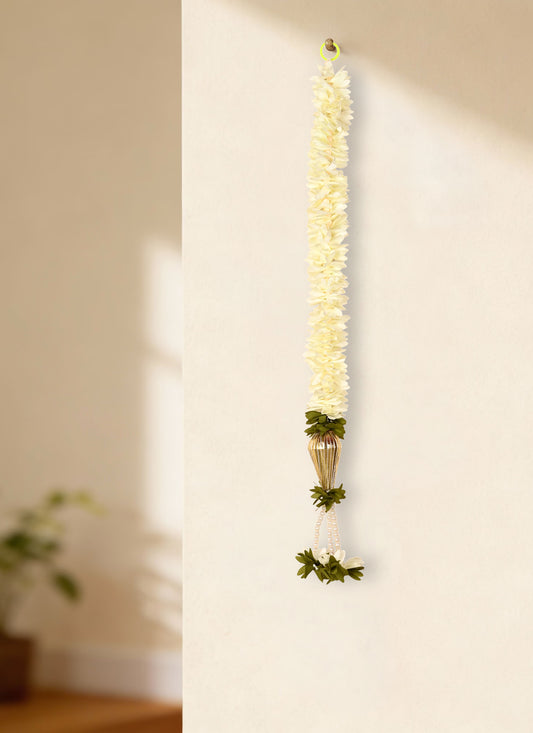 Latkan Fabric Beads Cream 1pc 2 Feet