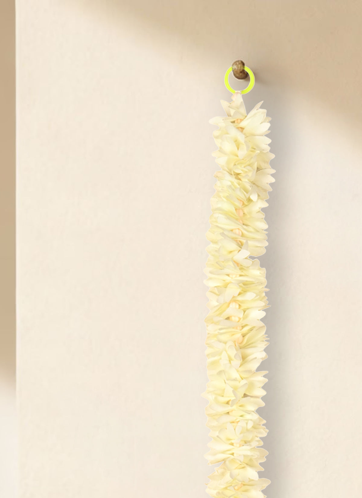 Latkan Fabric Beads Cream 1pc 2 Feet