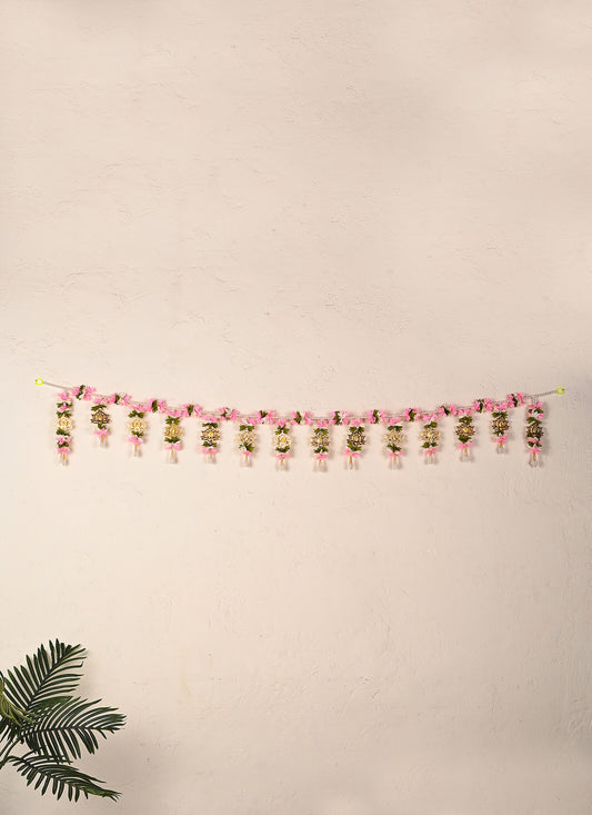 Toran Lotus Baby Pink 1pc 3 Feet