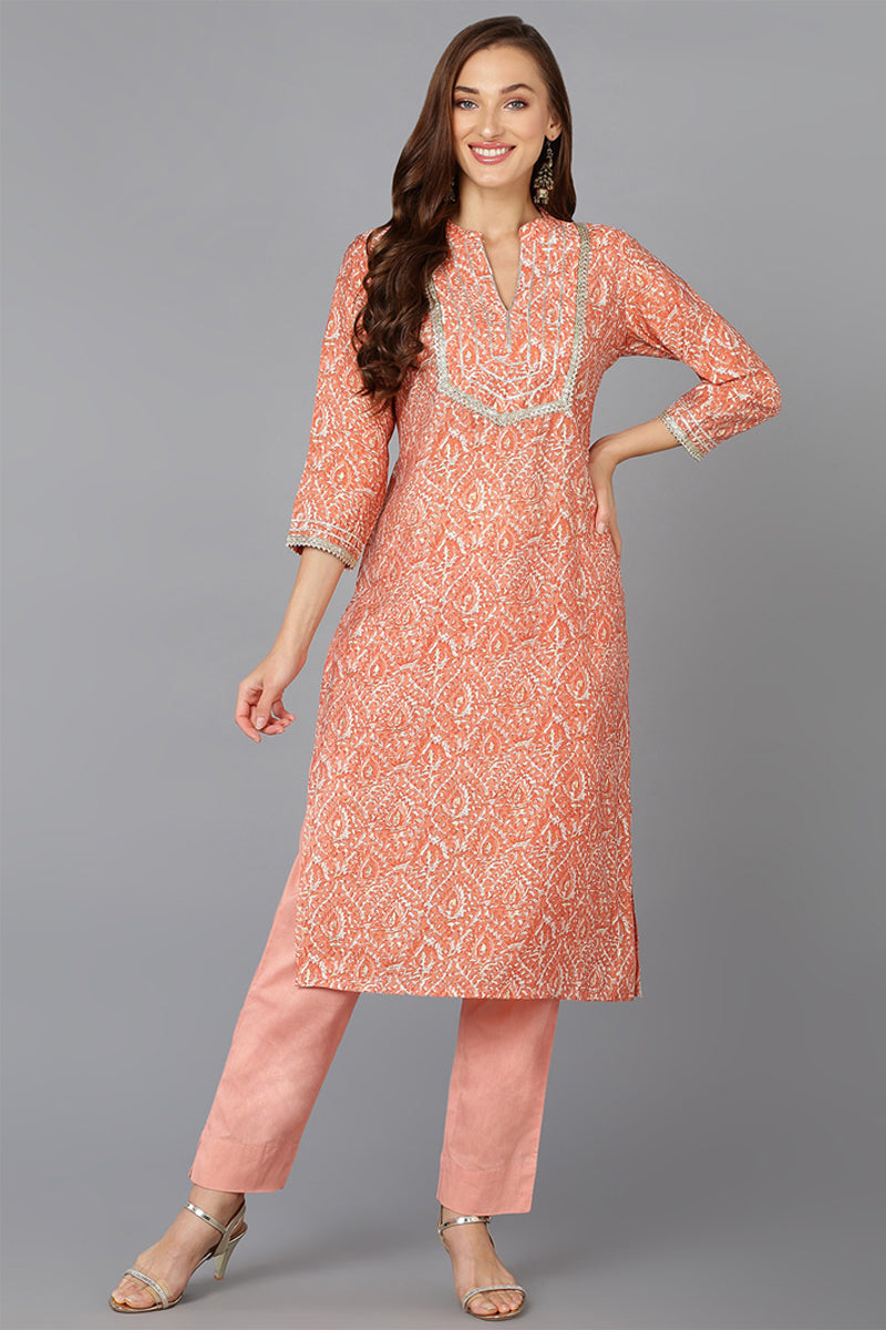women abstract printed kurta vck8887