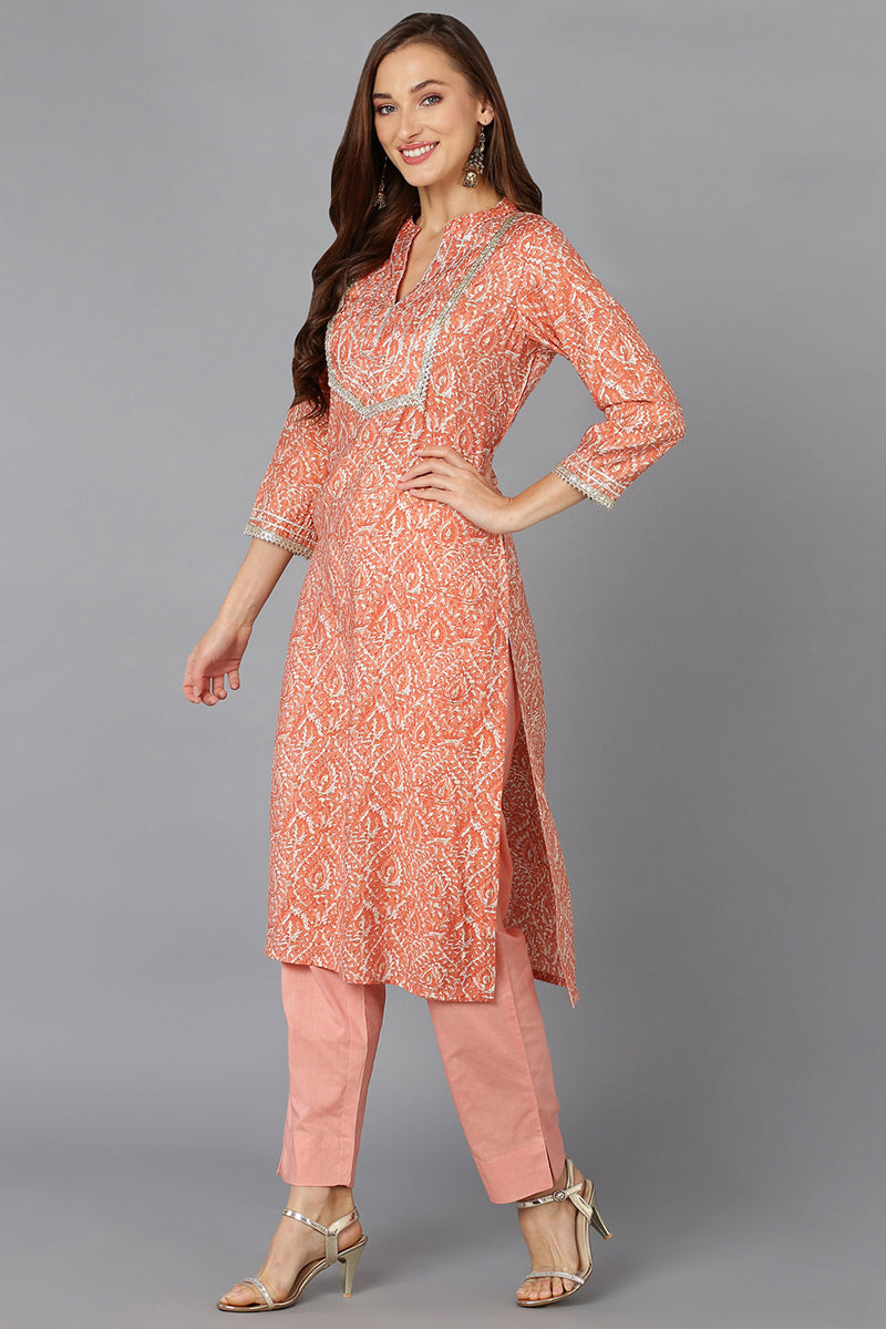 women abstract printed kurta vck8887